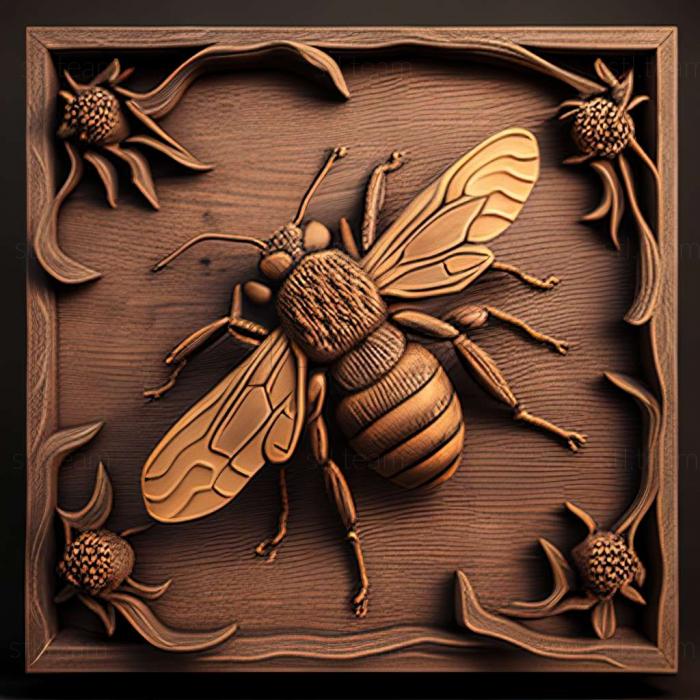 3D model bee (STL)